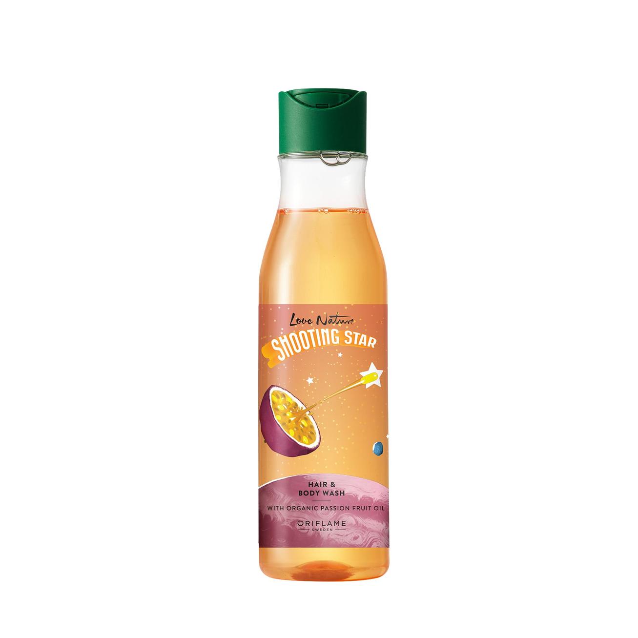 Tilbud: Shooting Star Hair & Body Wash with Organic Passion Fruit Oil kr 125 på Oriflame