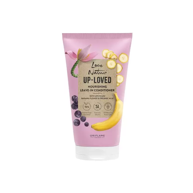 Tilbud: Up-Loved Nourishing Leave-in Conditioner with Upcycled Banana Flower & Organic Acai kr 149 på Oriflame