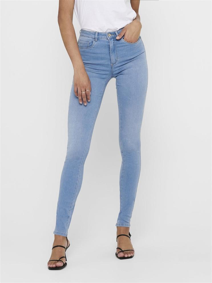 Tilbud: ONLRoyal hw Skinny fit jeans kr 299,95 på ONLY