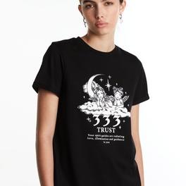 Tilbud: T-Shirt with print kr 39 på New Yorker