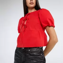 Tilbud: Blouse with puffy sleeves kr 69 på New Yorker