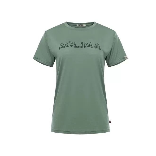 Tilbud: Aclima LightWool 140 Classic tee Logo (W) T-shirt - dark ivy kr 499 på Magasinet