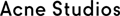 Logo Acne Studio